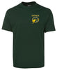 Australia Roo & Stars Left Chest Logo T-Shirt (Bottle Green)