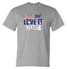 Love it or Leave Australian Flag T-Shirt (Marle Grey)