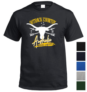 Outback Country Australia T-Shirt (Colour Choices)