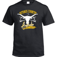 Outback Country Australia T-Shirt (Black)