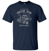 Vintage Iron Hot Rod T-Shirt (Navy)