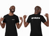 Event Staff T-Shirt (Black, Double-Sided)