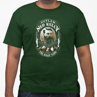 Ned Kelly Outlaw Gang T-Shirt (Bottle Green)