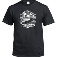 Australian Couch Rider Champion 2020 T-Shirt (Black)