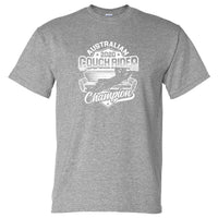 Australian Couch Rider Champion 2020 T-Shirt (Marle Grey)