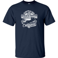 Australian Couch Rider Champion 2020 T-Shirt (Navy)