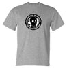 Gympie BDSM Warehouse Fake Business Logo T-Shirt (Marle Grey)