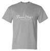 Fannie May's Intimate Waxing Fake Business Logo T-Shirt (Marle Grey)