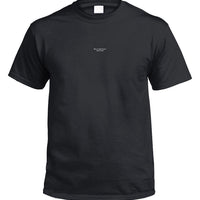 Nosey Little Fucker Small Text T-Shirt (Black)