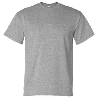 Nosey Little Fucker Small Text T-Shirt (Grey Marle)