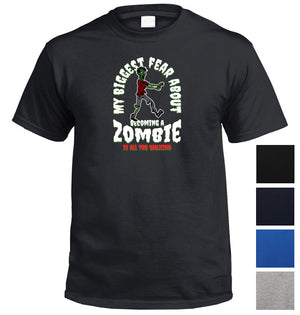 Fear The Walking Zombie T-Shirt (Colour Choices)