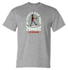 Fear The Walking Zombie T-Shirt (Marle Grey)