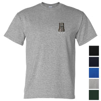 Ned Kelly R.I.P Left Chest Logo T-Shirt (Colour Choices)