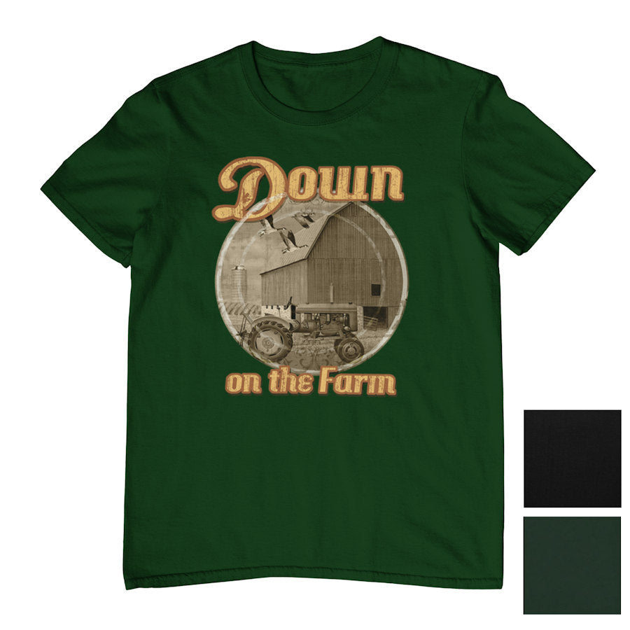 Down on the Farm Tractor T-Shirt (Colour Choices)