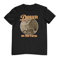 Down on the Farm Tractor T-Shirt (Black)