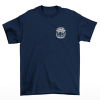 Support Aussie Farmers Left Chest Logo T-Shirt (Navy)