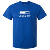 Level Up Gamer T-Shirt (Royal Blue)