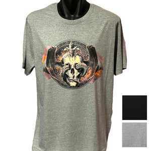 Dissent Skull & Dragon T-Shirt - Tom Wood Art (Colour Choices)