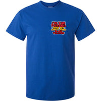 Reason We Can't Have Nice Things Left Chest Logo T-Shirt (Royal Blue)