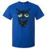 Ocean Breeze Cat T-Shirt (Royal Blue)