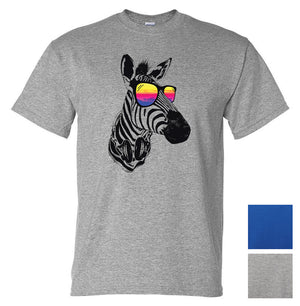 Cool Zebra T-Shirt (Colour Choices)