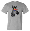 Cool Zebra T-Shirt (Marle Grey)