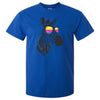 Cool Zebra T-Shirt (Royal Blue)