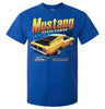 Ford Yellow Mustang Horse Power T-Shirt (Colour Choices)