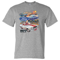 Ford Mustang Super Couple II T-Shirt (Marle Grey)