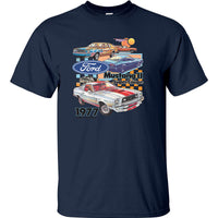 Ford Mustang Super Couple II T-Shirt (Navy)