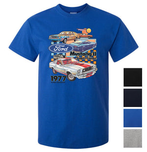 Ford Mustang Super Couple II T-Shirt (Colour Choices)