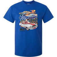 Ford Mustang Super Couple II T-Shirt (Royal Blue)