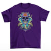 Weed Skull T-Shirt (Purple)