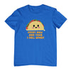 Every Now & Then I Fall Apart Taco T-Shirt (Royal Blue)