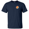 Retro Northern Beaches Left Chest Logo T-Shirt (Navy)