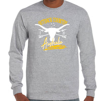 Outback Country Australia Longsleeve T-Shirt (Marle Grey)