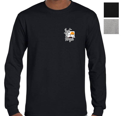 Lest We Forget Left Chest Logo Longsleeve T-Shirt (Colour Choices)