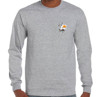 Lest We Forget Left Chest Logo Longsleeve T-Shirt (Marle Grey)