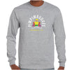 Pimpimbudgee Pet Shop Fake Business Logo Longsleeve T-Shirt (Marle Grey)