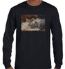 Happy Nappers Wolves Longsleeve T-Shirt (Black)