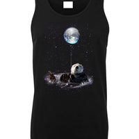 Otter Space Mens Singlet (Black)