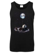 Otter Space Mens Singlet (Black)